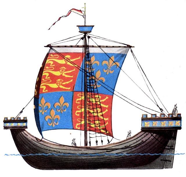 Рис 21 Корабль Ричарда III Весьма похож на ког датский военный корабль XIV - фото 21