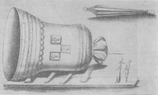 Успенский колокол 1655 г из альбома А Мейерберга Вся работа по отливке - фото 6