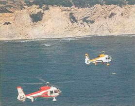 В гражданском варианте вертолет SA 360 мог перевозить до девяти пассажиров - фото 4