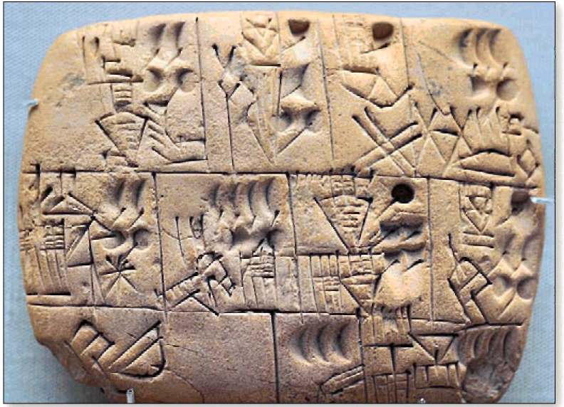 Древнейшие образцы письменности глиняные таблички с клинописными текстами - фото 2