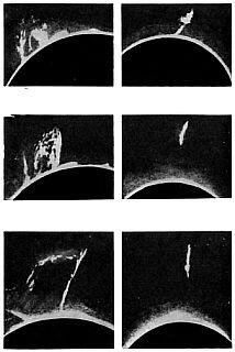 Эрунтивные протуберанцы Строение крупного солнечного пятна Веерообразное - фото 56