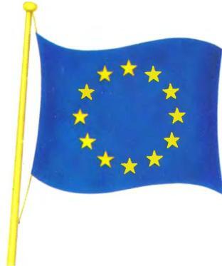 Флаг Совета Европы и Европейского сообщества Площадь Европы составляет - фото 59