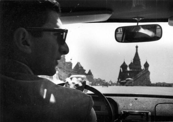 The author driving near St Basils Cathedral in Red Square Preface Write - фото 1
