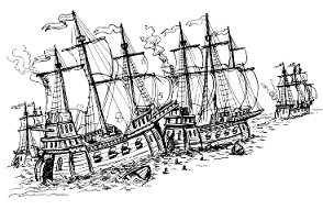 Экипаж английских кораблей состоит из опытных моряков тогда как на испанских - фото 9