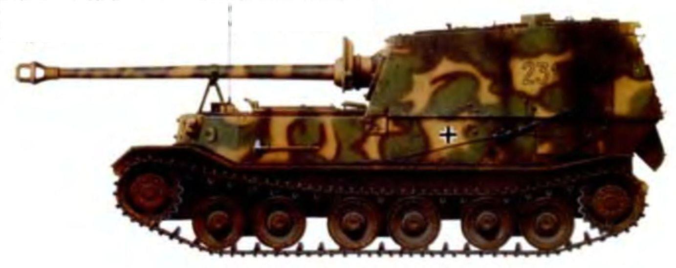 Истребитель танков Фердинанд 2я рота 653го батальона тяжёлых истребителей - фото 72