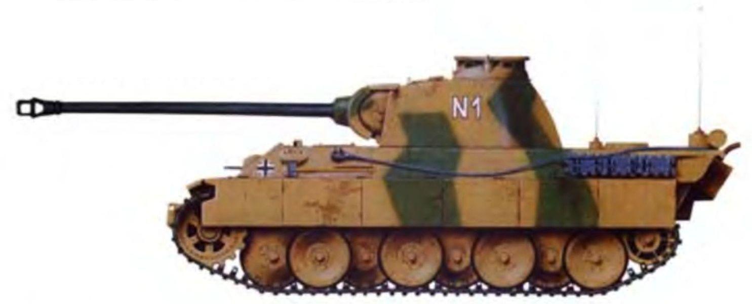 Pz BefWg V Panther Ausf A панцергренадерская дивизия Великая Германия - фото 74