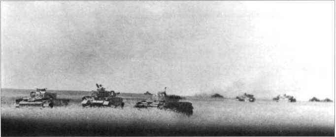 Танки Pz Kpfw IV и Pz Kpfw III Курская дуга июль 1943 г На танке слева - фото 117