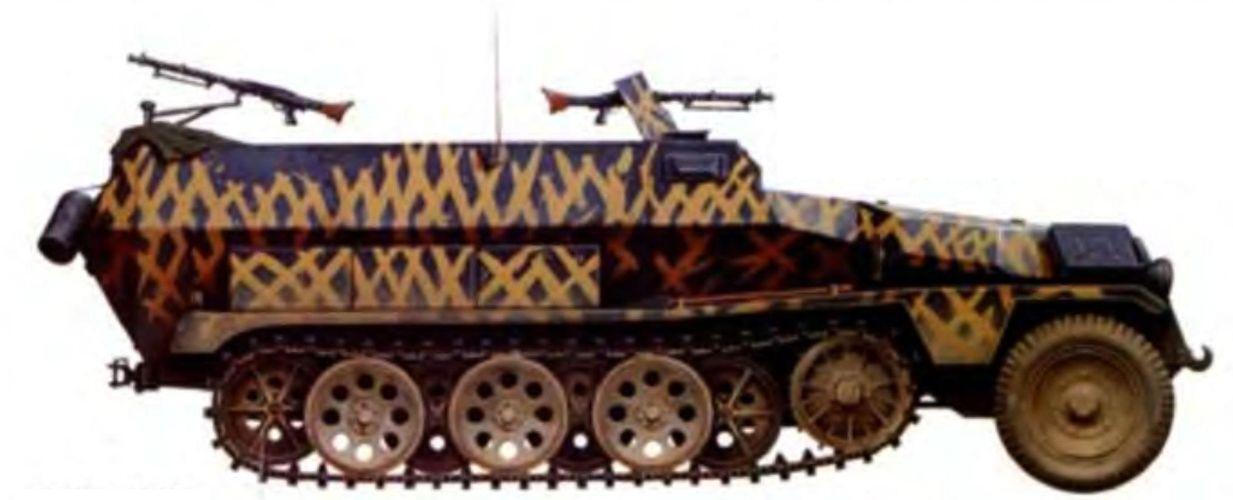 Sd Kfz 2511 Ausf C неустановленный панцергренадерский полк Восточный - фото 150