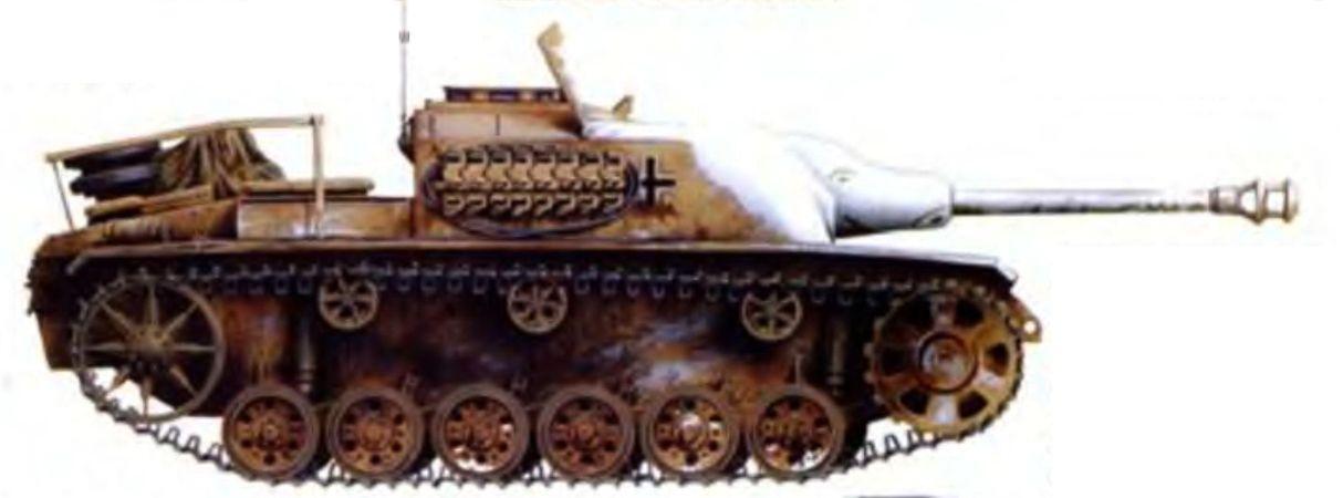 StuG III Ausf G неустановленный батальон штурмовой артиллерии Россия 1944 - фото 152