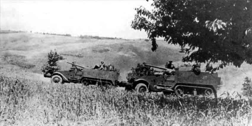 Самоходные орудия Т48 СУ57 22я бригада самоходной артиллерии 4й - фото 50