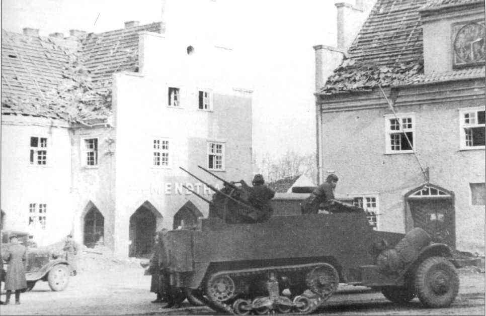 Зенитная самоходная установка M17 287й полк зенитной артиллерии Германии - фото 60