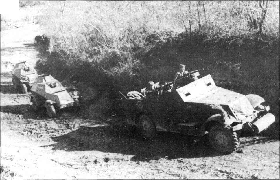 Бронетранспортёр МЗА1 Скаут кар и два бронеавтомобиля БА64 4й - фото 71