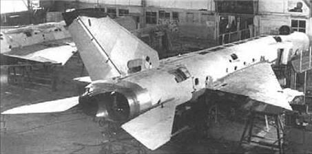 Сборка самолета Т58Д1 первого летного прототипа Су15 Конец 1961 г - фото 5