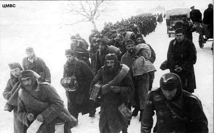 Отвоевались Пленные венгры Зима 1945 г Finished fighting Hungarian POWs - фото 8