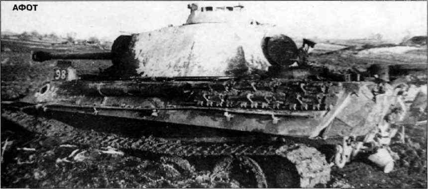 Завязшая в грязи Пантера Ausf G добита для верности советской артиллерией - фото 24