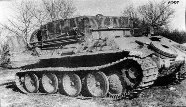Захваченная исправной Бергепантера на шасси Пантеры Ausf D Машина раннего - фото 95