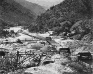 Разработки на Американской реке Мормоны приехавшие в Калифорнию на поиски - фото 14