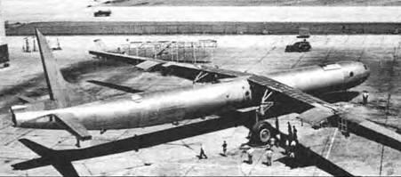 Опытный самолет ХВ36 перед окончательной сборкой Август 1945 г ХВ36 в - фото 3