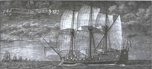 Левендальс Галлей 20пушечный фрегат датского флотоводца вицеадмирала - фото 11