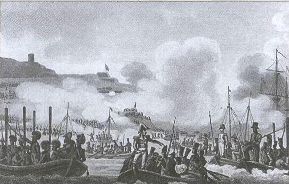 Высадка Наполеона на Мальте 9 июня 1798 г Гравюра из книги Мальта Большая - фото 26