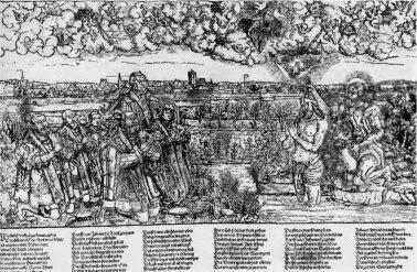 Крещение Христа в водах реки Эльбы в виду Виттенберга Якоб Луциус 1555 - фото 36