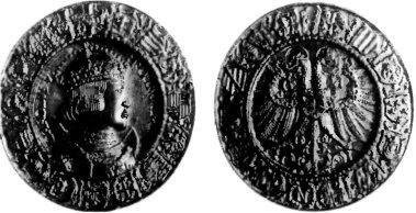 Медаль в честь императора Карла V 1521 Папа Павел III Гравюра А Далько по - фото 44