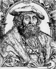 Христиан II Датский Гравюра неизвестного мастера 1517 Император Рудольф - фото 50