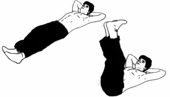 Упражнение 4 Развивает боковой пресс Лежа на боку на полу диване с - фото 10