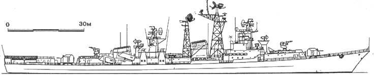 Большой противолодочный корабль СДЕРЖАННЫЙ 1980 г КОМСОМОЛЕЦ УКРАИНЫ до - фото 20