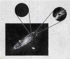 Рис 02 На примере галактики Андромеды хорошо видно почему наша Галактика - фото 3