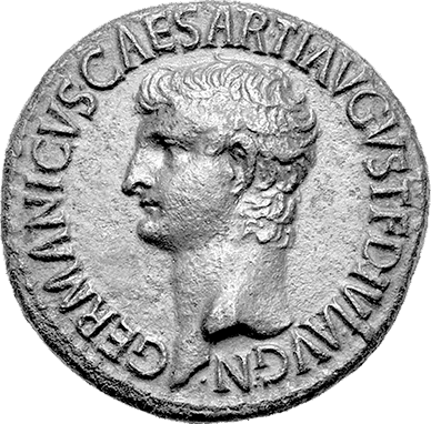 Римская монета с изображением Германика Германик 15 до н э 19 н э во - фото 8