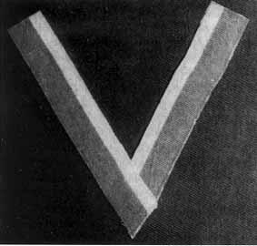 Вариант нарукавного белосинекрасного шеврона Добровольческой армии 19181920 - фото 9