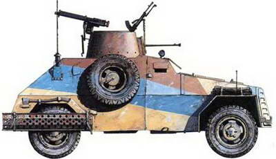 Этот бронеавтомобиль Мармон Херрингтон Mk II окрашен по пустынной схеме и - фото 23