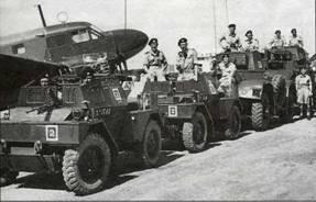 Легкий бронеавтомобиль Даймлер перед парадом в честь победы в Тунисе май - фото 35