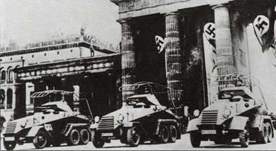 Бронеавтомобиль SdKfz 232 на параде в Берлине перед Второй мировой войной Эти - фото 7
