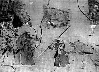 Пешие монгольские воины вероятно из китайских или корейских вспомогательных - фото 12