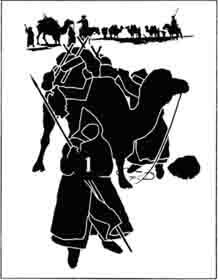 Монголы в зимней одежде с вьючным верблюдом 12111260 гг Богатый монгол на - фото 16
