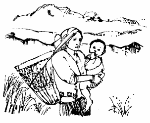 Женщина и ребенок из живописной области Аннапурна Обе эти пограничные области - фото 8