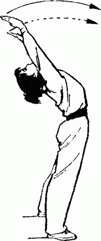 Шуаньсюаньяо круговой проворот в пояснице Из положения ноги шире плеч - фото 29