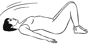 2 Вдохните полностью расслабьте спину 3Повторите касаясь спиной пола при - фото 4