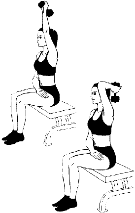 Упражнение 3 Французский жим лежа Упражнение аналогично предыдущему с той - фото 21
