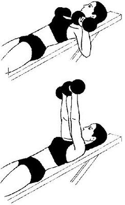 Люси Бурбо Тренируем мышцы груди и рук за 10 минут в день