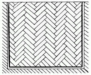 Рис 19 Заполнение треугольными планками пустот у торцовых стен Укладка - фото 19