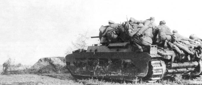 Пехотный танк Матильда II 196я танковая бригада с пехотным десантом из - фото 31