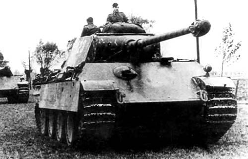 Пантера AusfG поздних выпусков без циммерита на броне Прибор ночного - фото 16