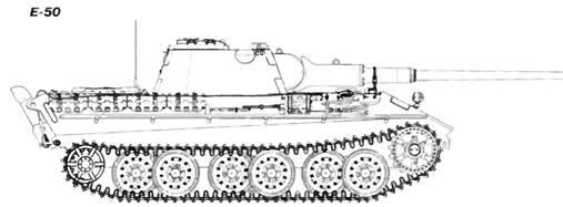 Вооружение 88мм пушка KwK43 L71 Поскольку в этом случае масса танка - фото 27