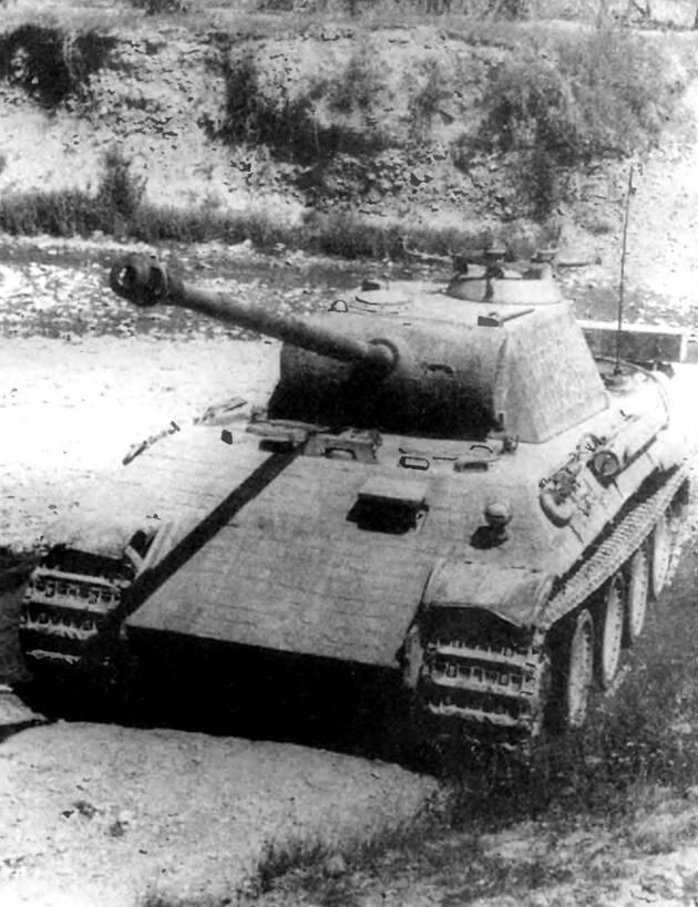 Пантера AusfD позднего выпуска из состава танковой дивизии Герман Геринг - фото 3