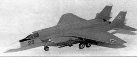 Модель МиГ29 соответствующая аванпроекту 1972 г Продувка натурного МиГ29 в - фото 12