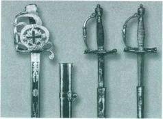 Эфесы мушкетерской шпаги Вооружение мушкетера в XVIII веке шпага штык - фото 21