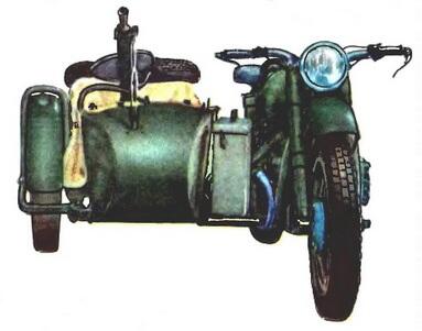 Технические характеристики мотоцикла М72 Тип двигателя четырехтактный - фото 25